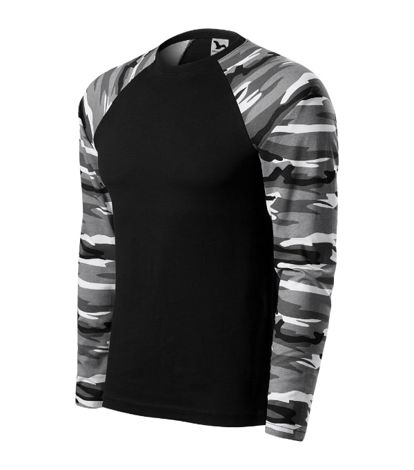 Tričko unisex - Camouflage LS 166