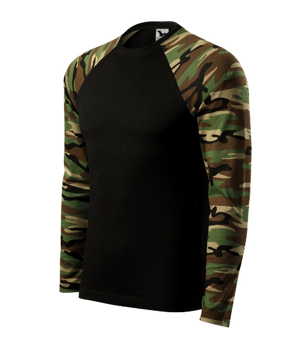 Tričko unisex - Camouflage LS 166