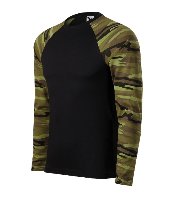 Tričko unisex - Camouflage LS 166