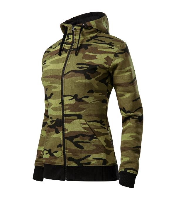 Mikina dámska - Camo Zipper C20