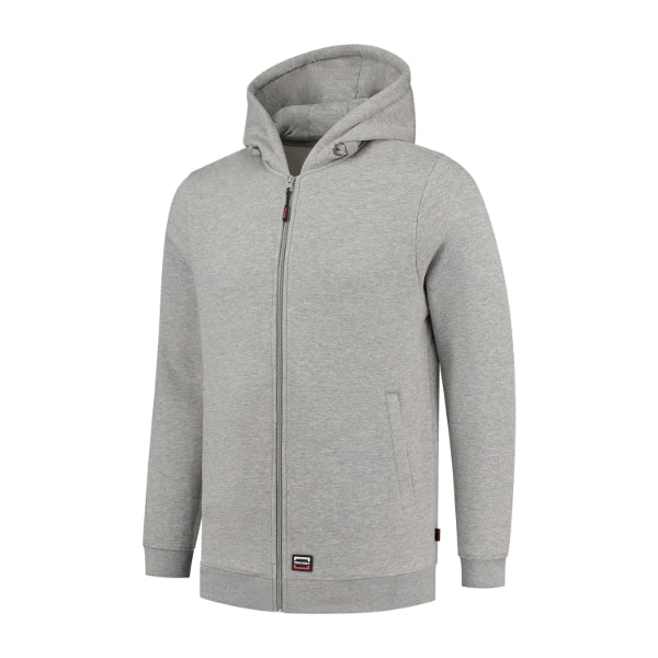 Mikina unisex - Hooded Sweat Jacket Washable 60°C T44