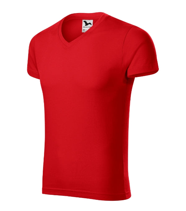 Tričko pánske - Slim Fit V-neck 146