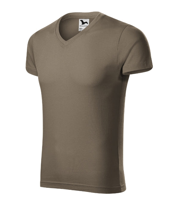 Tričko pánske - Slim Fit V-neck 146