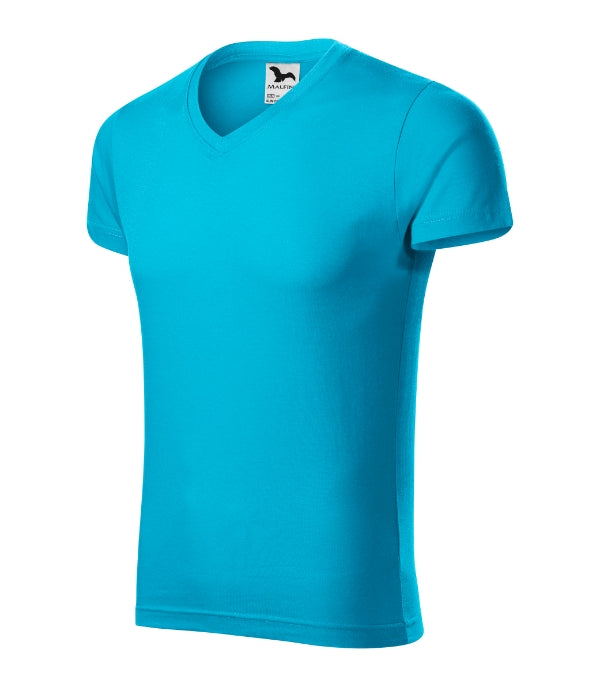 Tričko pánske - Slim Fit V-neck 146