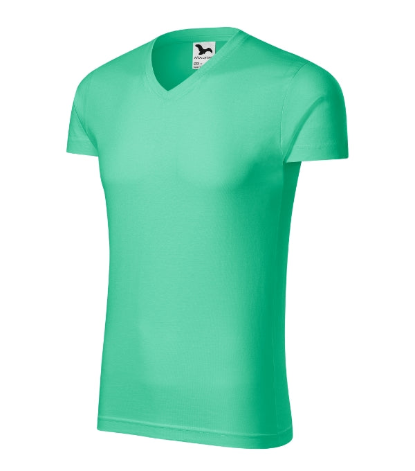 Tričko pánske - Slim Fit V-neck 146