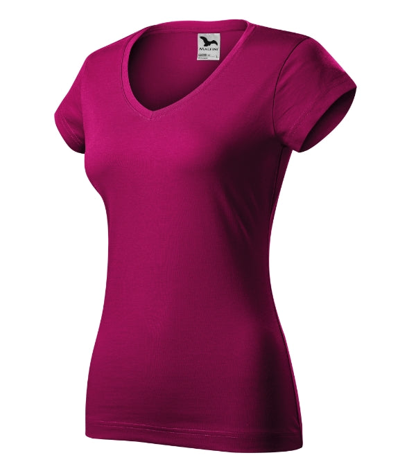 Tričko dámske - Fit V-neck 162