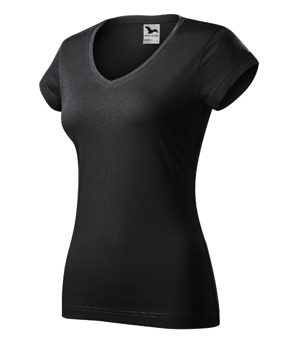 Tričko dámske - Fit V-neck 162