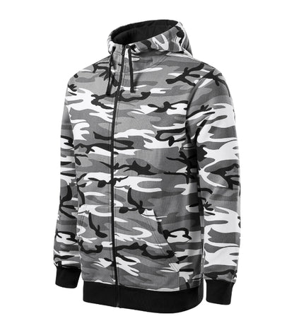 Mikina pánska - Camo Zipper C19