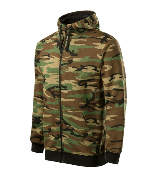 Mikina pánska - Camo Zipper C19